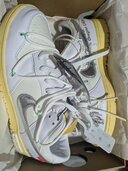 off-white × nike dunk low 1 of 50 lot.1（古着・ファッション）の商品画像 - 査定依頼日：2026年4月30日 - 最高査定価格：63,000円