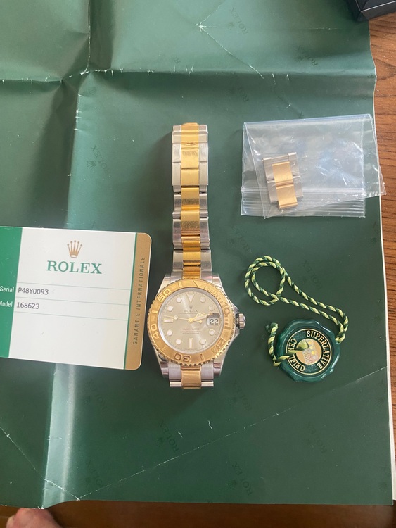 ヨットマスター　ボーイズ（高級時計）の商品画像 - 査定依頼日：2025年7月27日 - 最高査定価格：1,200,000円