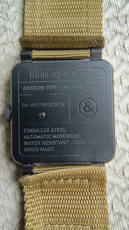 ベル&amp;ロス その他 BR03-92-S（高級時計）の商品画像 - 査定依頼日：2026年4月22日 - 最高査定価格：120,000円