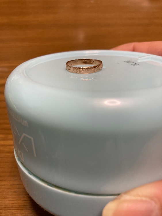 ハワイアンジュエリーピンキーリング14k（金・貴金属）の商品画像 - 査定依頼日：2026年2月17日 - 最高査定価格：30,000円