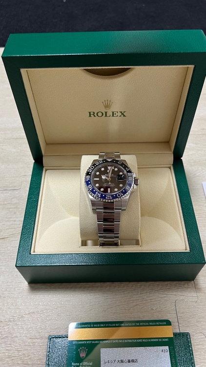 Ref.116710BLNR（高級時計）の商品画像 - 査定依頼日：2026年6月13日 - 最高査定価格：2,500,000円