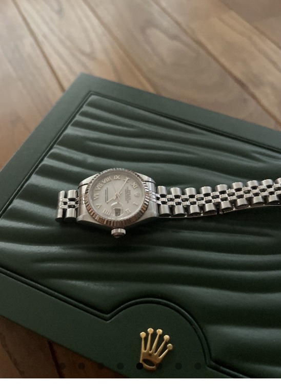 デイトジャスト_ss/wg pkシェル大ローマ_ジュビリー（高級時計）の商品画像 - 査定依頼日：2025年12月6日 - 最高査定価格：755,000円