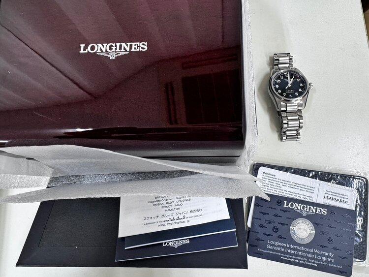 ロンジン　スピリット　37mm（高級時計）の商品画像 - 査定依頼日：2025年5月29日 - 最高査定価格：150,000円