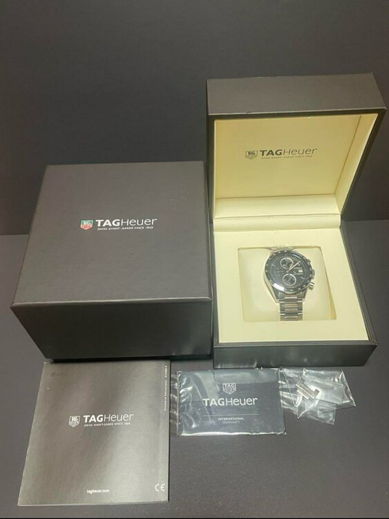 タグホイヤー カレラ cv201AJ.BA071（高級時計）の商品画像 - 査定依頼日：2025年5月31日 - 最高査定価格：240,000円