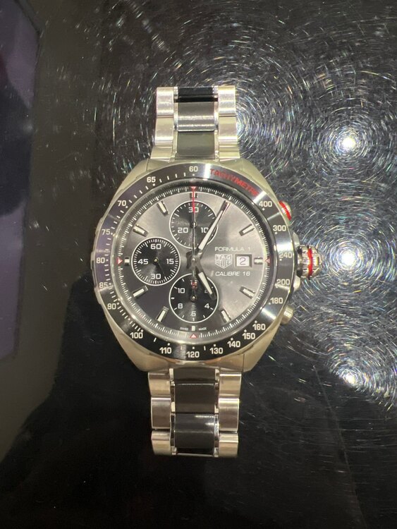 タグホイヤー フォーミュラ （高級時計）の商品画像 - 査定依頼日：2025年3月4日 - 最高査定価格：220,000円