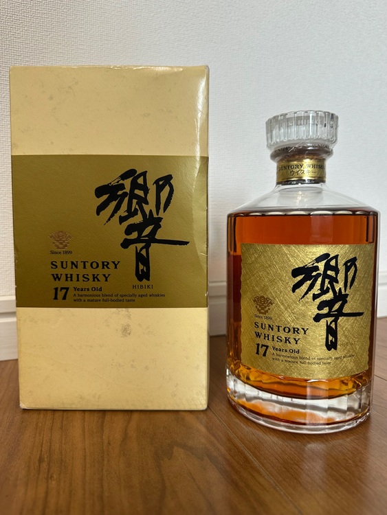 響17年ゴールドラベル（お酒）の商品画像 - 査定依頼日：2025年8月9日 - 最高査定価格：55,000円