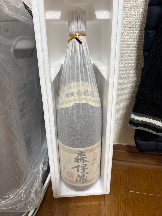 焼酎 森伊蔵 （お酒）の商品画像 - 査定依頼日：2026年3月24日 - 最高査定価格：12,000円