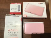 ニンテンドー3DSLL本体 ピンク×ホワイト