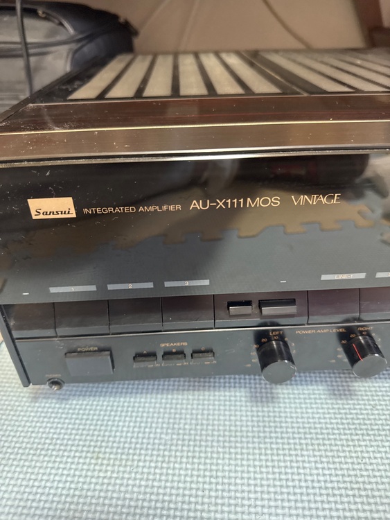 SANSUI AU-X1111 MOS VINTAGE（ピアノ・楽器・PA機材）の商品画像 - 査定依頼日：2026年2月23日 - 最高査定価格：55,000円