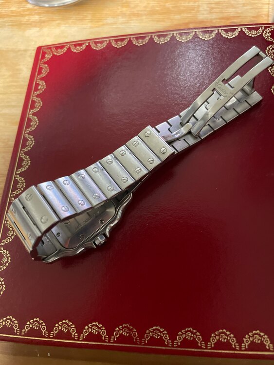 カルティエ サントス Ｗ２００４００Ｄ（高級時計）の商品画像 - 査定依頼日：2025年1月17日 - 最高査定価格：550,000円