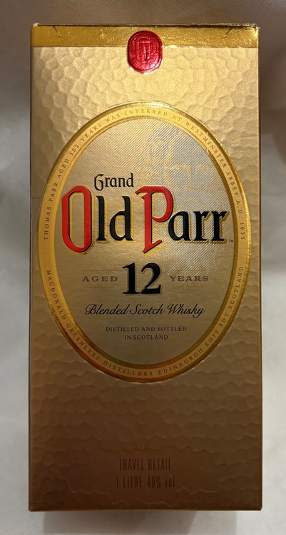 オールドパー12年（お酒）の商品画像 - 査定依頼日：2026年6月14日 - 最高査定価格：500円