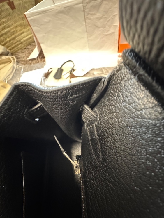 バーキン25 トゴK刻印 ブラック　シルバー金具（ブランドバッグ）の商品画像 - 査定依頼日：2025年9月20日 - 最高査定価格：3,200,000円