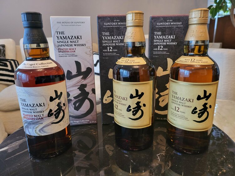ウイスキー サントリー山崎（お酒）の商品画像 - 査定依頼日：2026年7月6日 - 最高査定価格：70,000円
