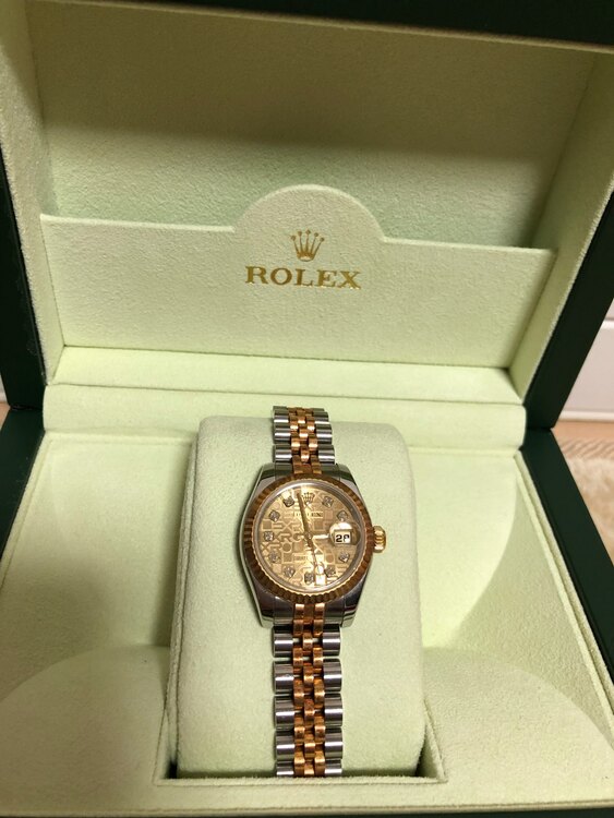 ロレックス デイトジャスト （高級時計）の商品画像 - 査定依頼日：2025年2月21日 - 最高査定価格：1,600,000円