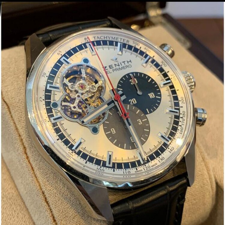 エル・プリメロ クロノマスター オープン（高級時計）の商品画像 - 査定依頼日：2025年4月29日 - 最高査定価格：510,000円