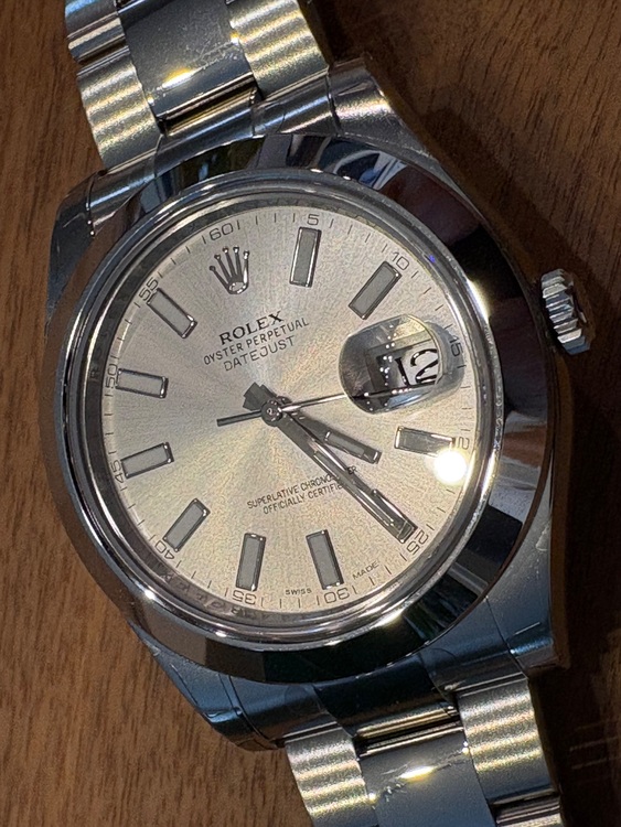 ロレックス デイトジャスト 11630（高級時計）の商品画像 - 査定依頼日：2025年9月7日 - 最高査定価格：1,160,000円