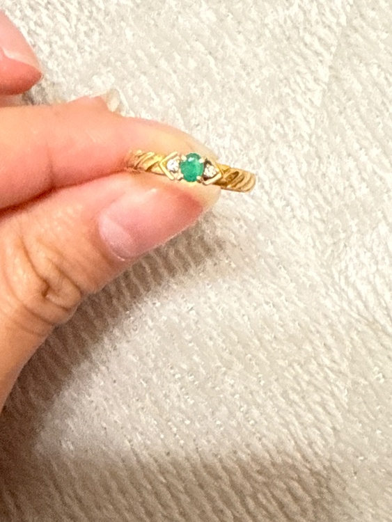 指輪（金・貴金属）の商品画像 - 査定依頼日：2025年12月22日 - 最高査定価格：100,000円