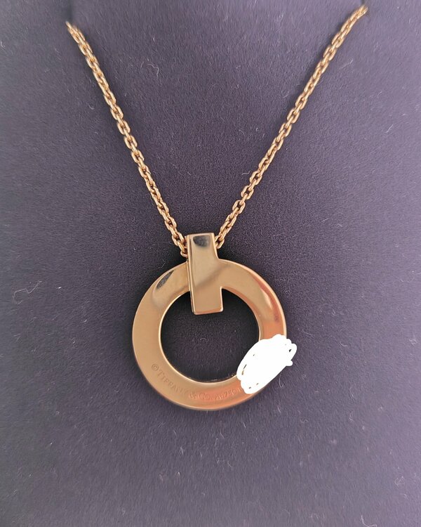 ティファニー　Tワン　サークル　ペンダント（金・貴金属）の商品画像 - 査定依頼日：2026年1月22日 - 最高査定価格：250,000円