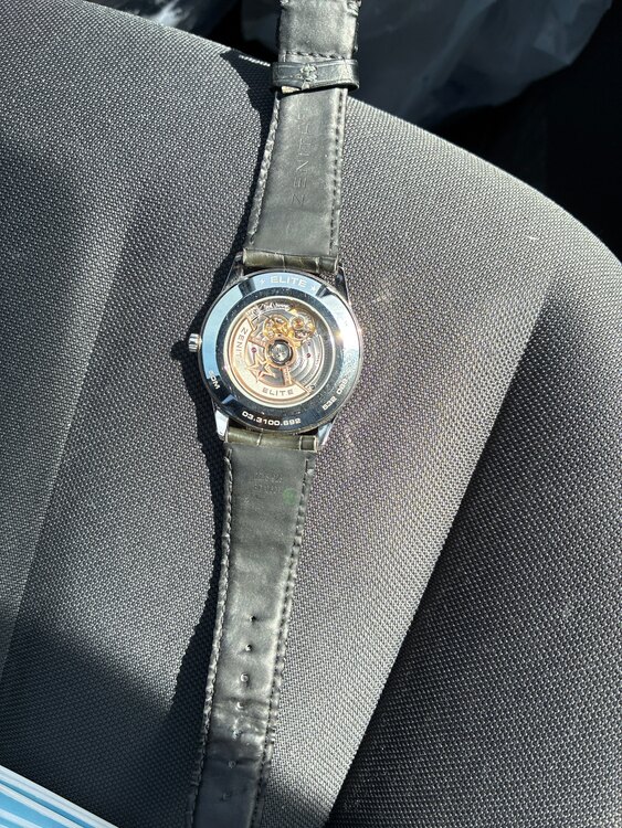 ゼニス エリート 03.3100.69（高級時計）の商品画像 - 査定依頼日：2025年5月8日 - 最高査定価格：670,000円