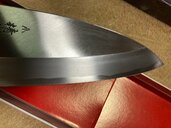 精魂道場の包丁(未使用品)（美術品・骨董品）の商品画像 - 査定依頼日：2025年12月14日 - 最高査定価格：4,000円