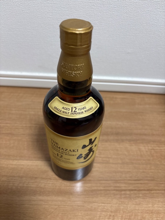 山﨑12年（お酒）の商品画像 - 査定依頼日：2026年2月27日 - 最高査定価格：100,000円