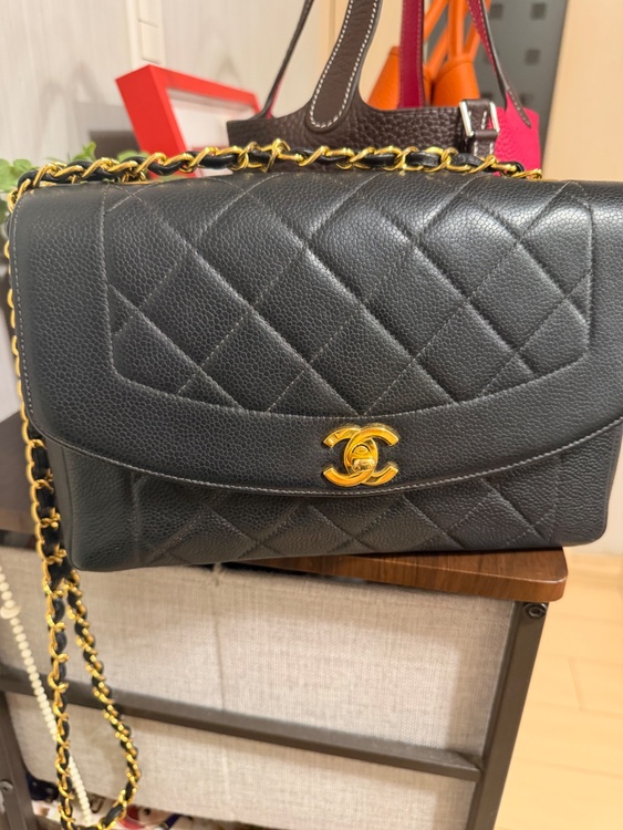 ダイアナマトラッセキャビアスキン25（ブランドバッグ）の商品画像 - 査定依頼日：2026年2月4日 - 最高査定価格：1,000,000円