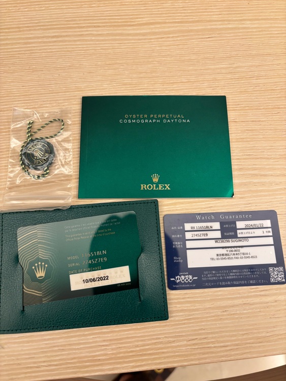 116518LNメテオライト（高級時計）の商品画像 - 査定依頼日：2025年11月26日 - 最高査定価格：12,500,000円