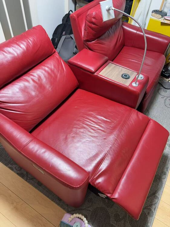 ワイド2人用の電動リクライニングソファ（家具・寝具）の商品画像 - 査定依頼日：2025年3月16日 - 最高査定価格：3,000円