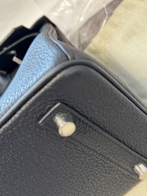 バーキン25 トゴK刻印 ブラック　シルバー金具（ブランドバッグ）の商品画像 - 査定依頼日：2025年9月20日 - 最高査定価格：3,200,000円