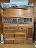 水屋箪笥（美術品・骨董品）の商品画像 - 査定依頼日：2026年6月24日 - 最高査定価格：5,000円