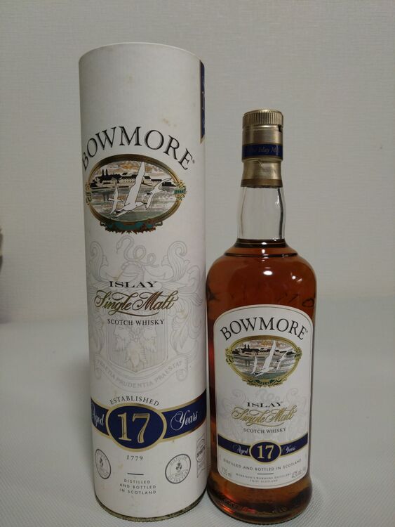 ボウモア17年（お酒）の商品画像 - 査定依頼日：2025年11月8日 - 最高査定価格：34,000円