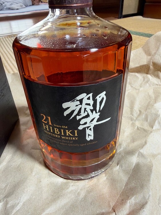 響　21年（お酒）の商品画像 - 査定依頼日：2026年10月4日 - 最高査定価格：266,000円