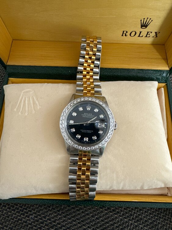 ロレックス デイトジャスト （高級時計）の商品画像 - 査定依頼日：2025年3月8日 - 最高査定価格：750,000円