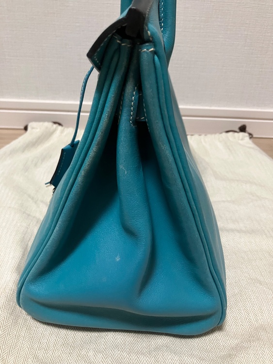 エルメス バーキン30 ブルージーン ⬜︎K刻印（ブランドバッグ）の商品画像 - 査定依頼日：2026年3月6日 - 最高査定価格：1,400,000円