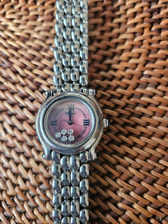 ショパール ハッピースポーツ 763771（高級時計）の商品画像 - 査定依頼日：2025年7月14日 - 最高査定価格：380,000円