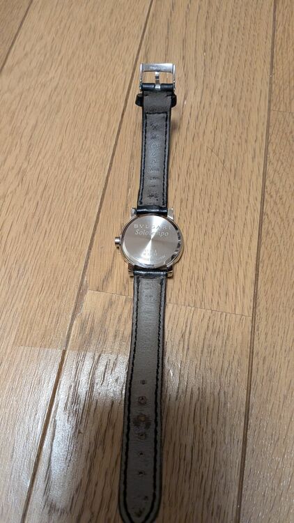 時計 黒ベルト、文字盤白 ブルガリ（高級時計）の商品画像 - 査定依頼日：2025年10月18日 - 最高査定価格：65,000円