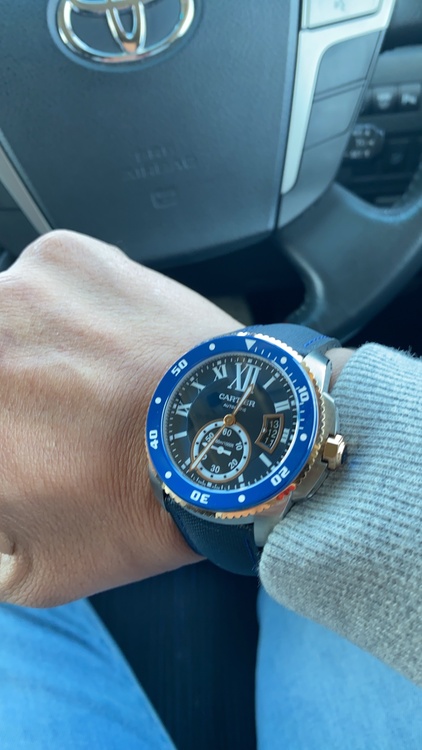 カルティエ カリブル W2CA000（高級時計）の商品画像 - 査定依頼日：2026年1月21日 - 最高査定価格：850,000円