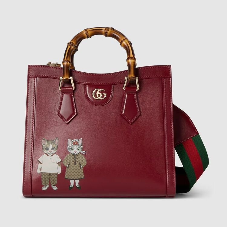GUCCI ダイアナ ヒグチユウココラボ（ブランドバッグ）の商品画像 - 査定依頼日：2026年8月27日 - 最高査定価格：400,000円
