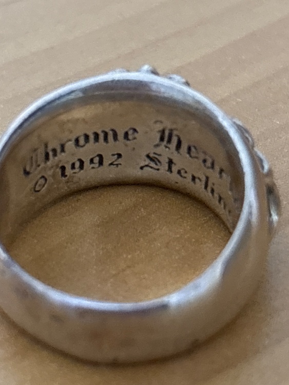 フローラルクロスリング（古着・ファッション）の商品画像 - 査定依頼日：2026年1月28日 - 最高査定価格：161,000円