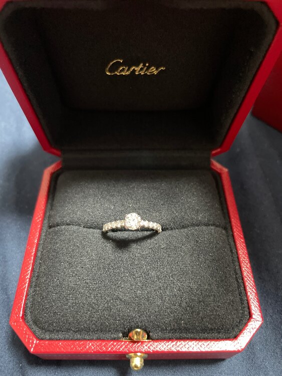 1895 ソリテール リング（宝石）の商品画像 - 査定依頼日：2025年5月25日 - 最高査定価格：100,000円