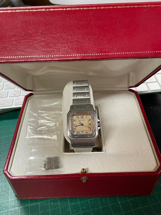 カルティエ サントス （高級時計）の商品画像 - 査定依頼日：2025年5月19日 - 最高査定価格：500,000円