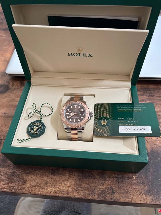 ロレックス ヨットマスター 12662（高級時計）の商品画像 - 査定依頼日：2026年3月2日 - 最高査定価格：3,260,000円