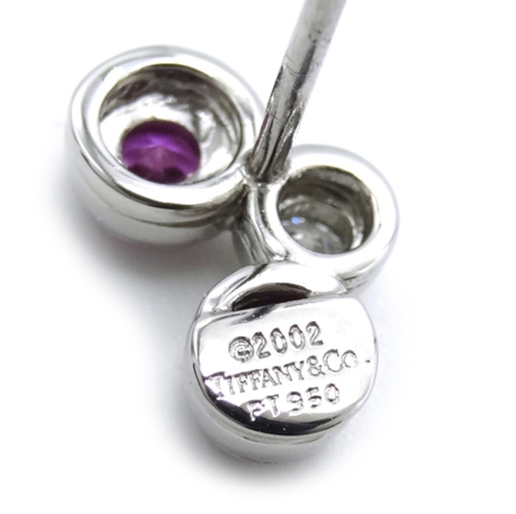 ティファニー　バブルピアス　ピンクサファイア✖️ダイヤモンド　PT950（宝石）の商品画像 - 査定依頼日：2025年10月28日 - 最高査定価格：75,000円