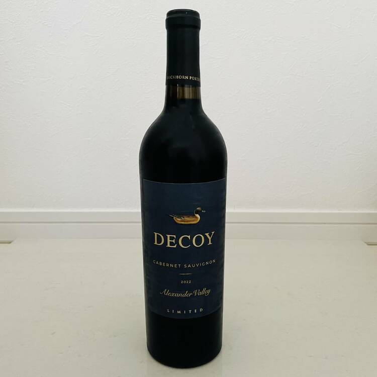 デコイ カベルネ ソーヴィニヨン（お酒）の商品画像 - 査定依頼日：2026年1月21日 - 最高査定価格：2,000円