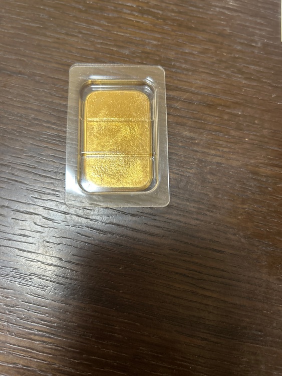 日本マテリアル　インゴット100グラム（金・貴金属）の商品画像 - 査定依頼日：2025年10月7日 - 最高査定価格：1,999,000円