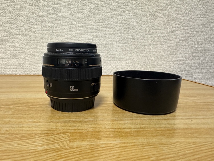 EF50mm 1:1.4（カメラ）の商品画像 - 査定依頼日：2026年9月22日 - 最高査定価格：15,000円