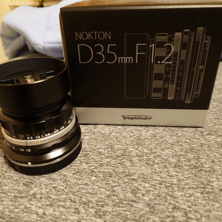 NOKTON D35mm F1.2　zマウント（カメラ）の商品画像 - 査定依頼日：2026年2月16日 - 最高査定価格：40,000円