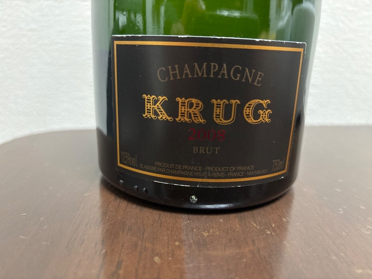 クリュッグ2008（お酒）の商品画像 - 査定依頼日：2026年2月18日 - 最高査定価格：50,000円