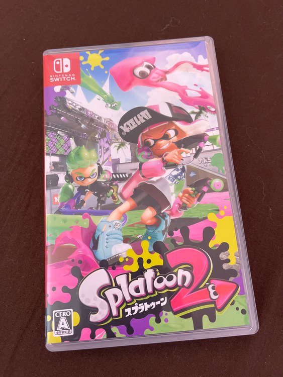 Splatoon2 (スプラトゥーン2)（ゲーム機本体・ゲームソフト）の商品画像 - 査定依頼日：2022年9月21日 - 最高査定価格：1,000円
