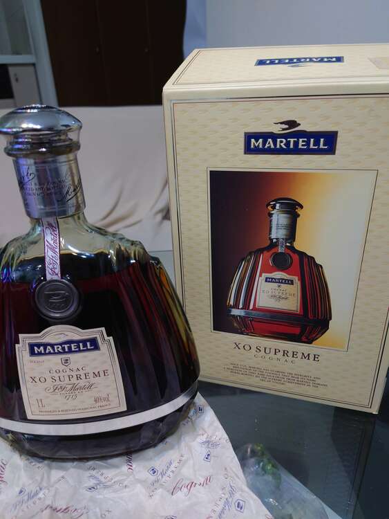 ブランデー マーテル （お酒）の商品画像 - 査定依頼日：2025年2月6日 - 最高査定価格：13,000円